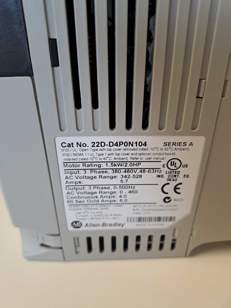 ALLEN-BRADLEY  22DD4P0N104