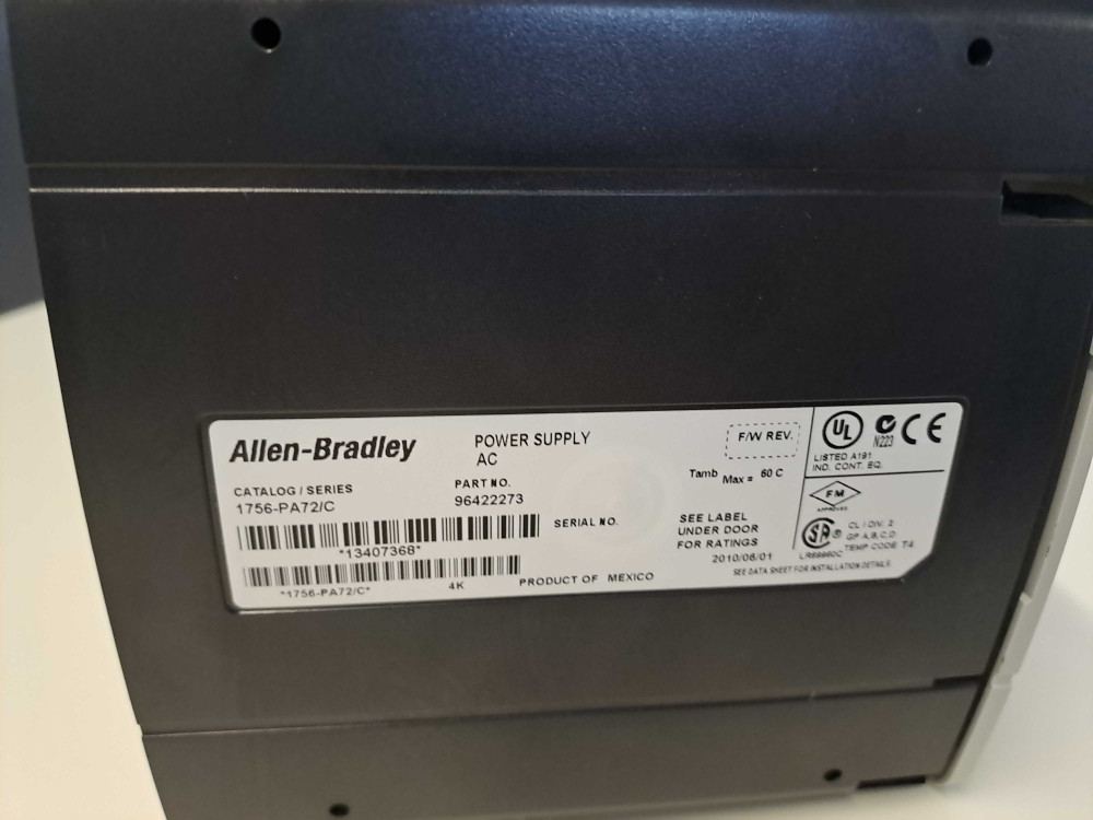 ALLEN-BRADLEY  1756PA72C + 1756A13B