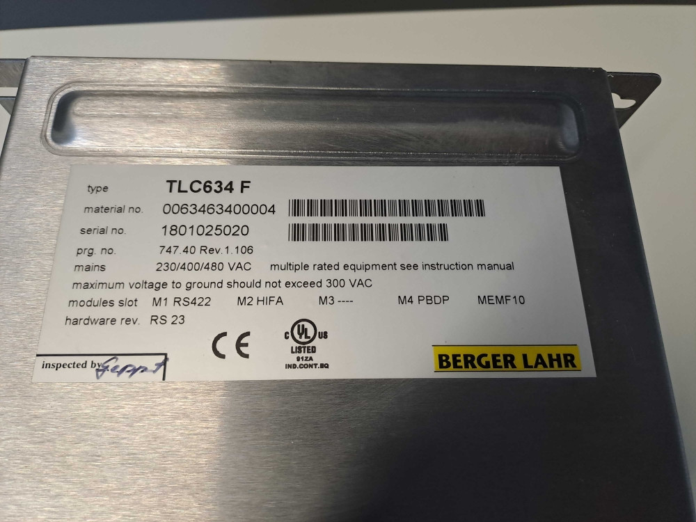 BERGER LAHR TLC634F