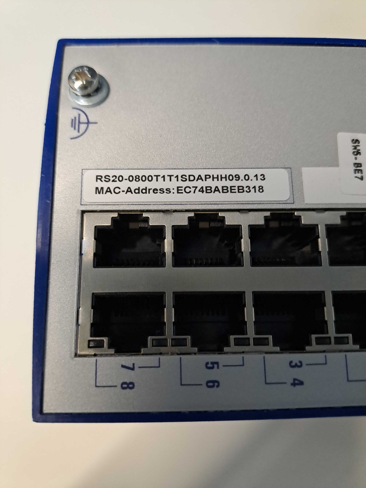 HIRSCHMANN  RS20-0800T1T1SDAPHH09.0.13