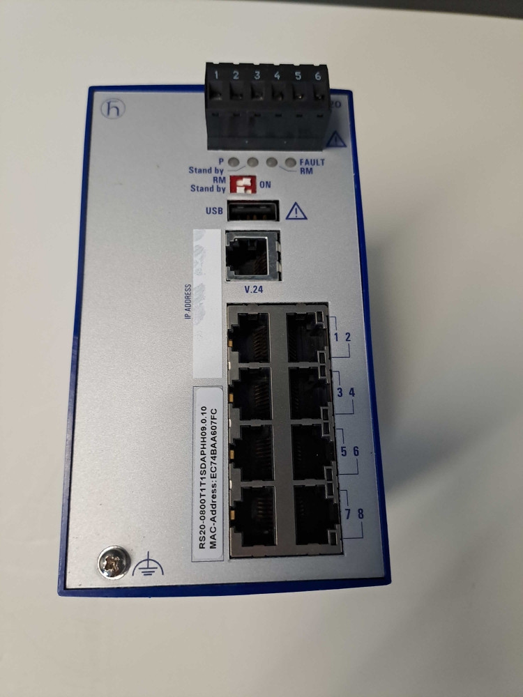 HIRSCHMANN  R20-0800T1T1SDAPHH09.0.10