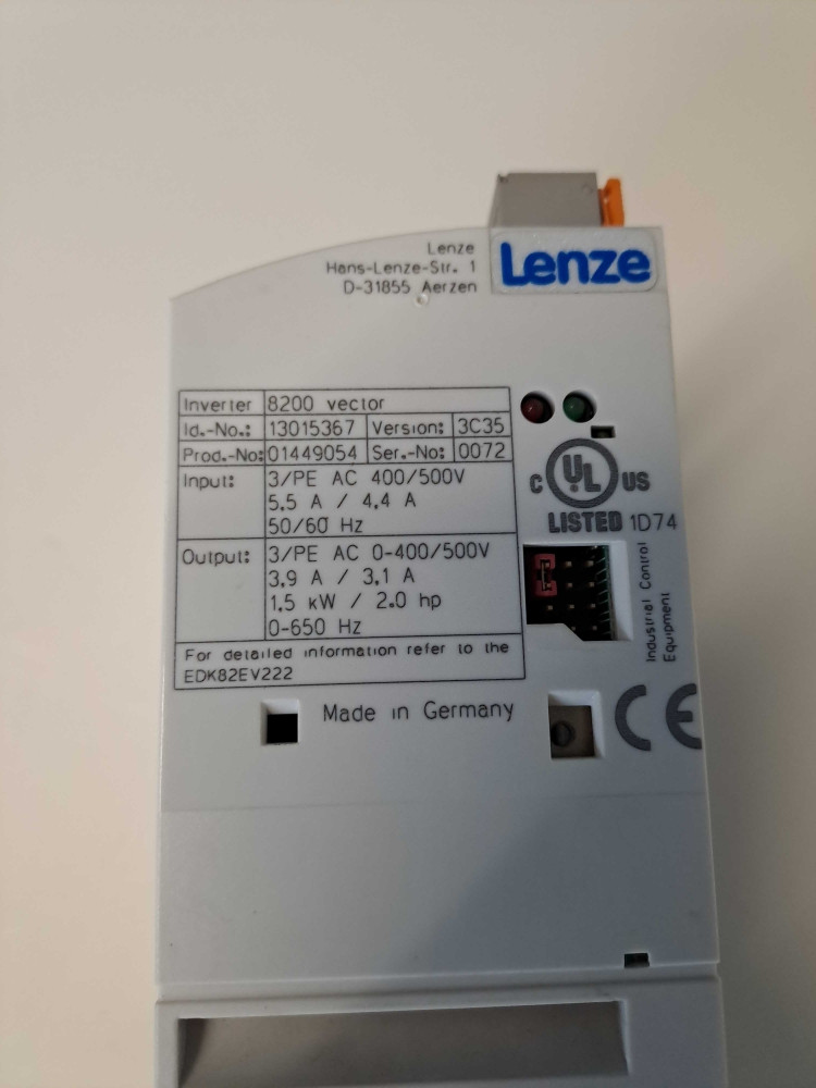 LENZE E82EV152-4C // VER.3C35
