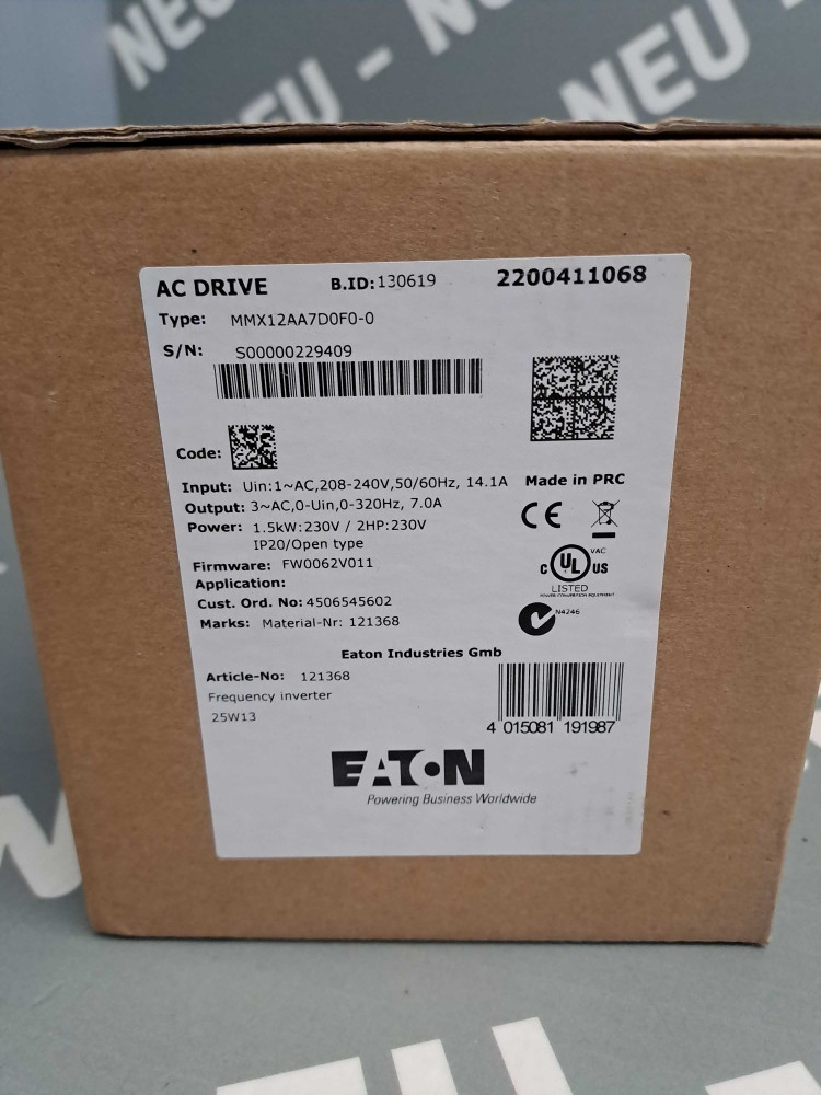 EATON  MMX12AA7D0F00
