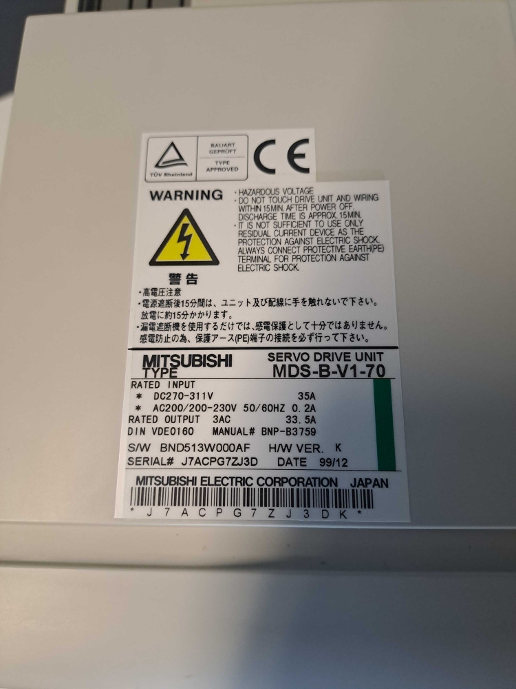 MITSUBISHI  MDS-B-V1-70