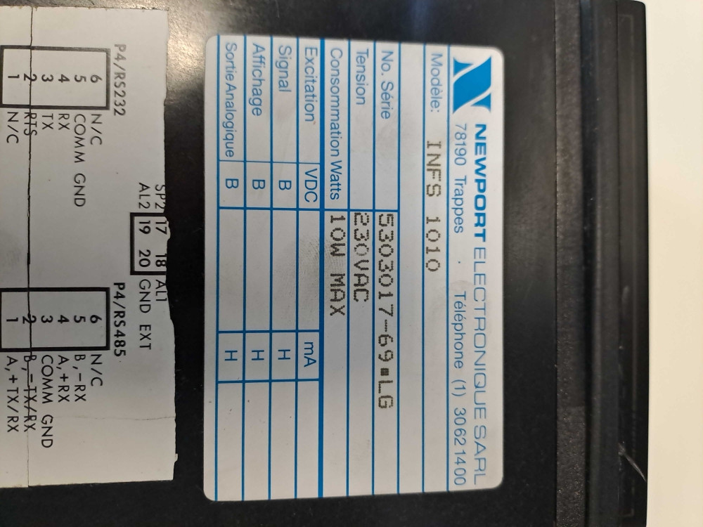 NEWPORT ÉLECTRONIQUE  INFS1010