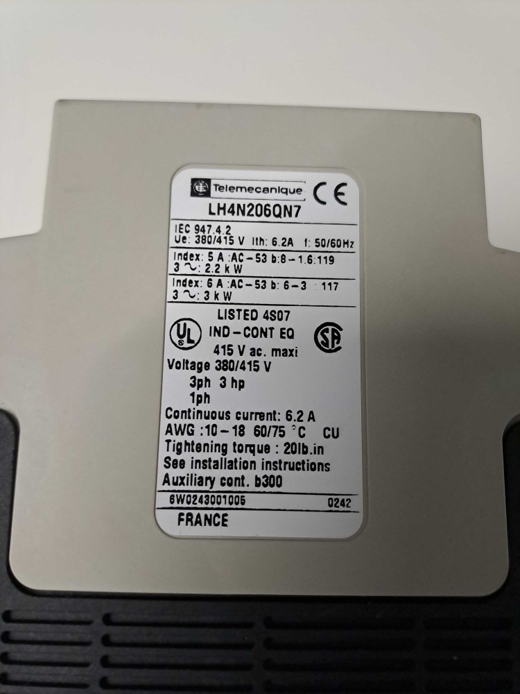 TÉLÉMÉCANIQUE  LH4N206QN7