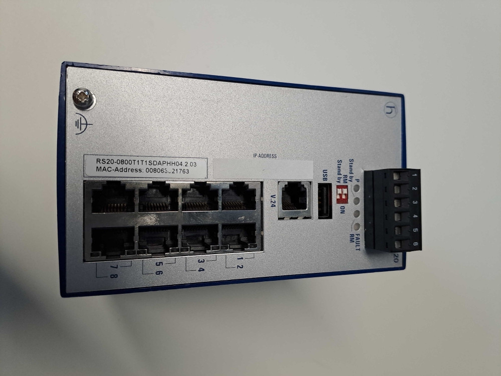 HIRSCHMANN  RS20-0800T1T1SDAPHH04.2.03