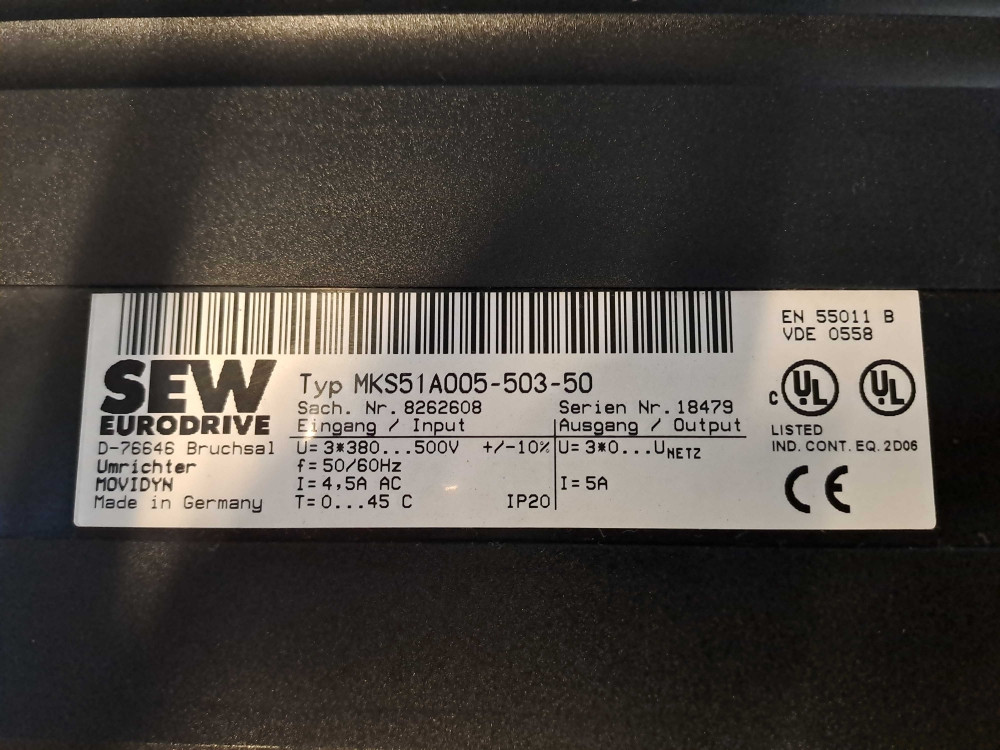 SEW EURODRIVE  MKS51A005-503-50