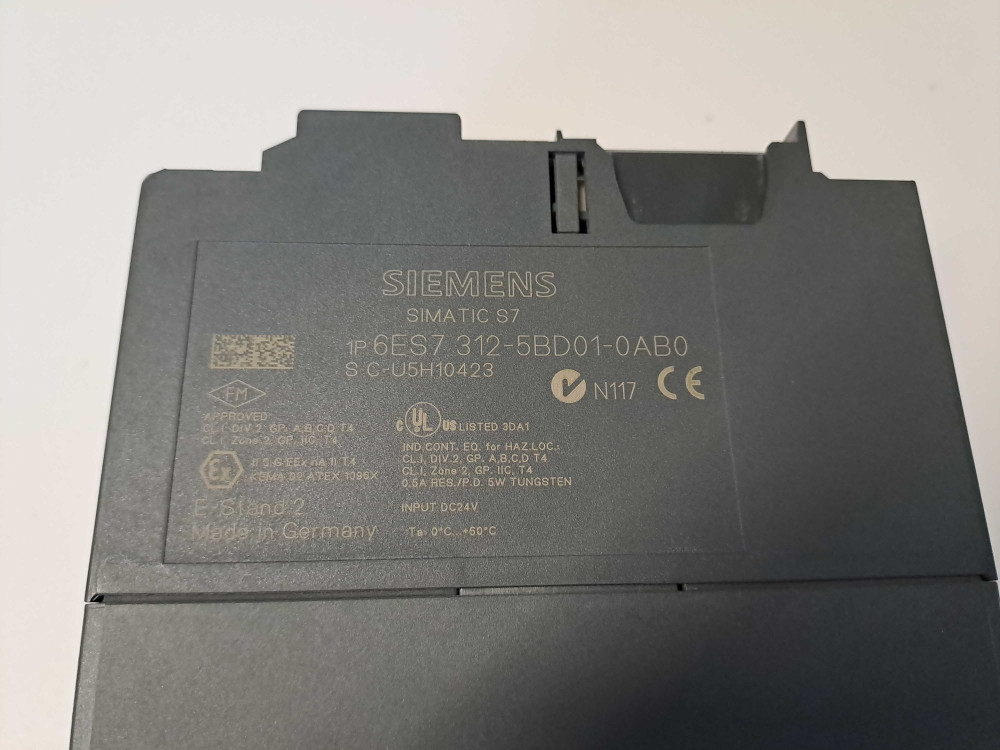 SIEMENS  6ES7312-5BD01-0AB0