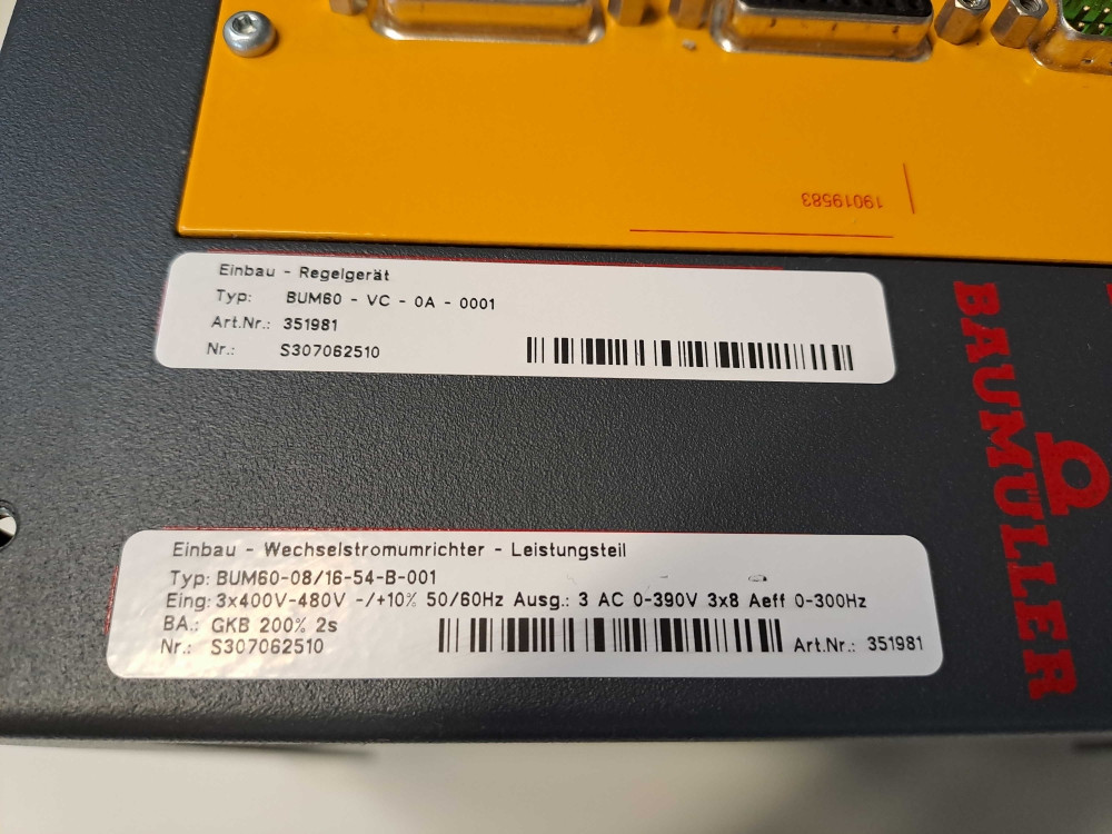 BAUMULLER BUM-60-VC-0A-001