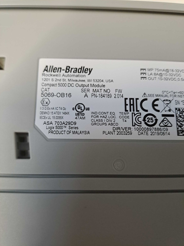 ALLEN BRADLEY 5069OB16
