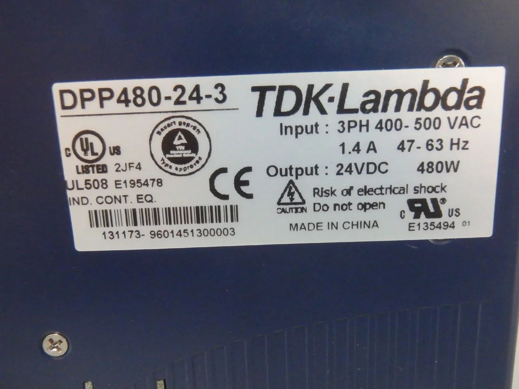 TDK-LAMBDA DPP480-24-3