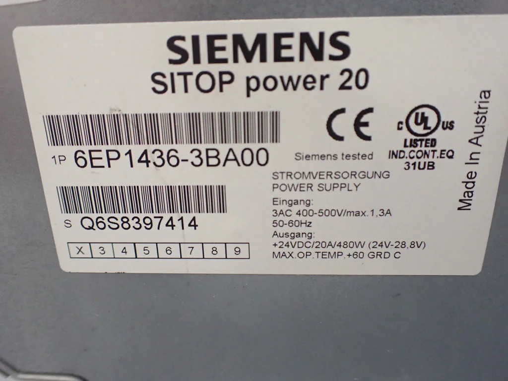 SIEMENS 6EP1436-3BA00