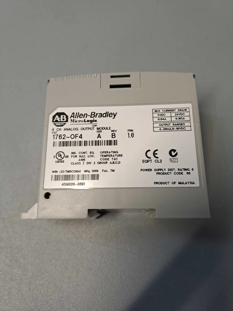 ALLEN BRADLEY  1762OF4