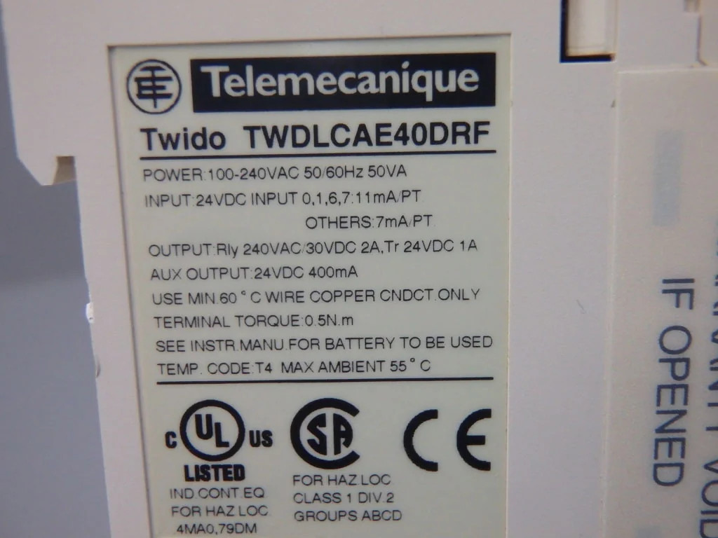 TÉLÉMÉCANIQUE  TWDLCAE40DRF