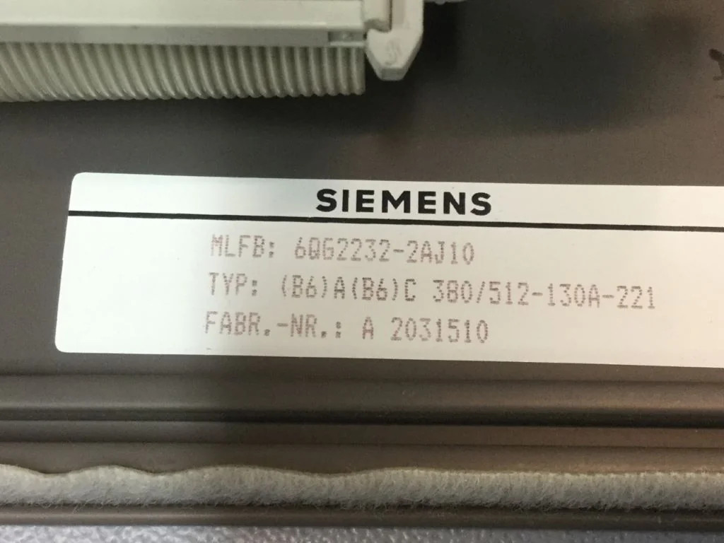 SIEMENS 6QG2232-2AJ10