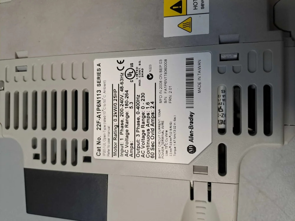 ALLEN BRADLEY  22FA1P6N113