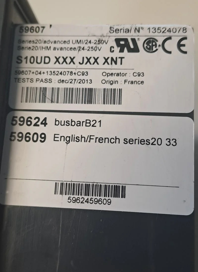 SCHNEIDER  S10UDXXXJXXNT