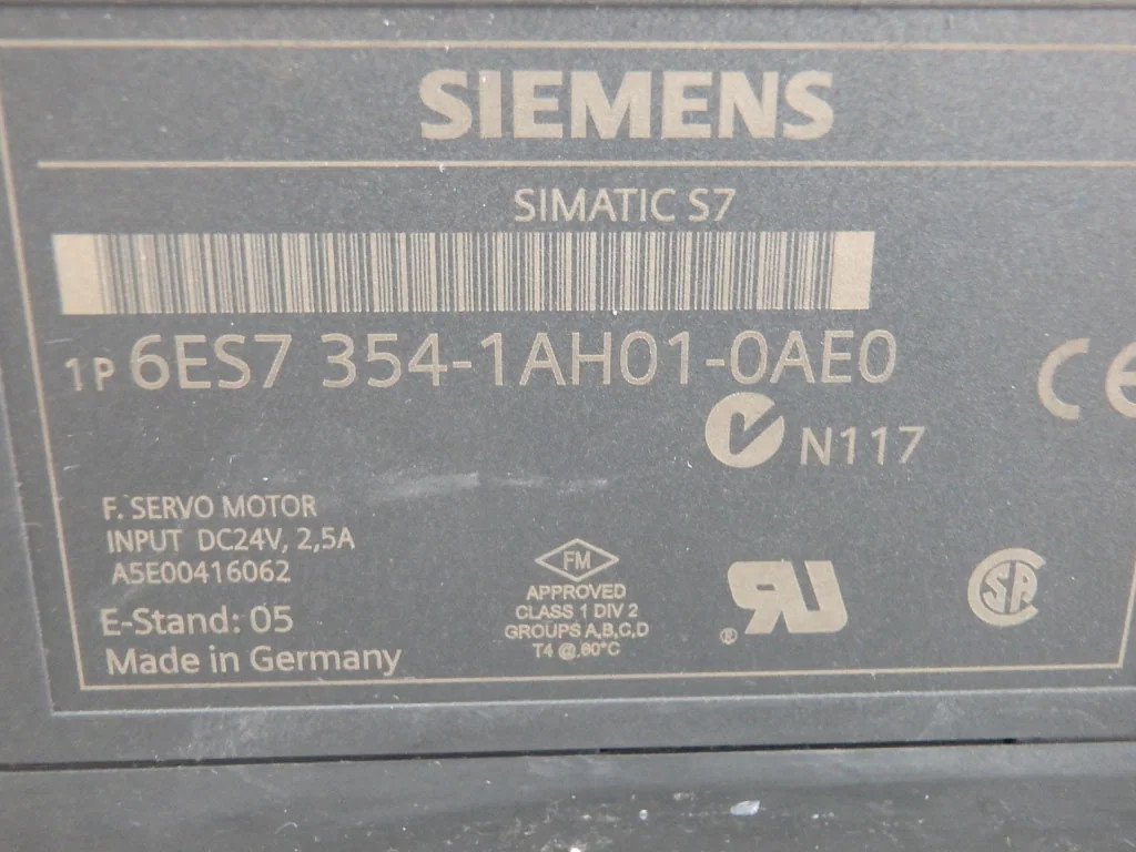 SIEMENS 6ES7354-1AH01-0AE0