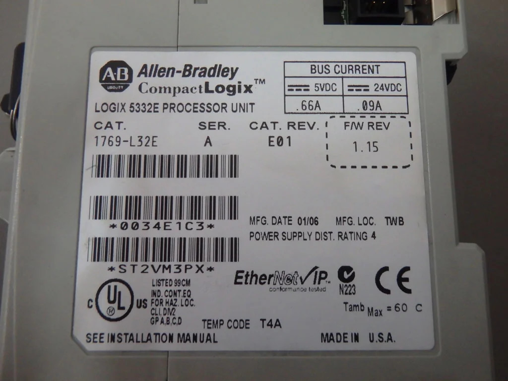 ALLEN BRADLEY  1769-L32E