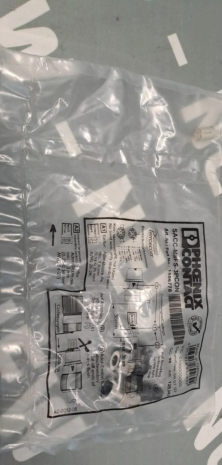 PHOENIX CONTACT  1506778