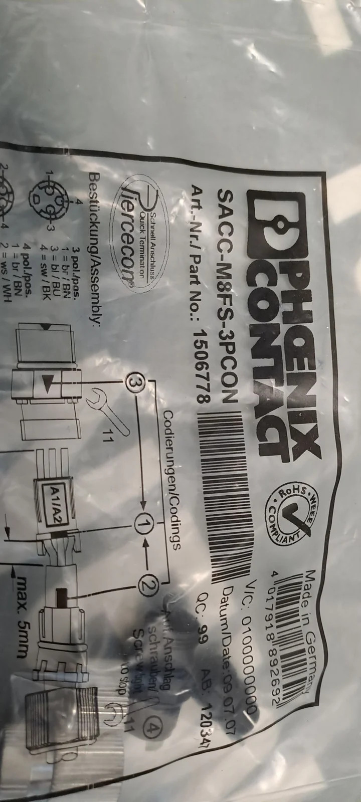 PHOENIX CONTACT  1506778