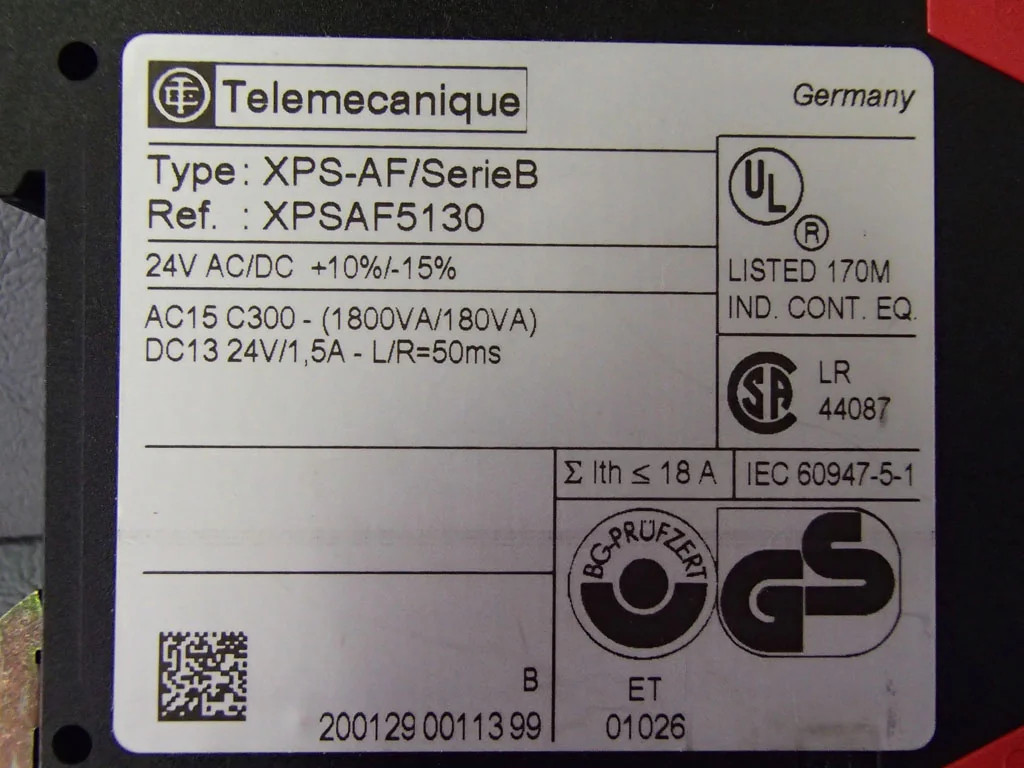 TÉLÉMÉCANIQUE  XPSAF5130