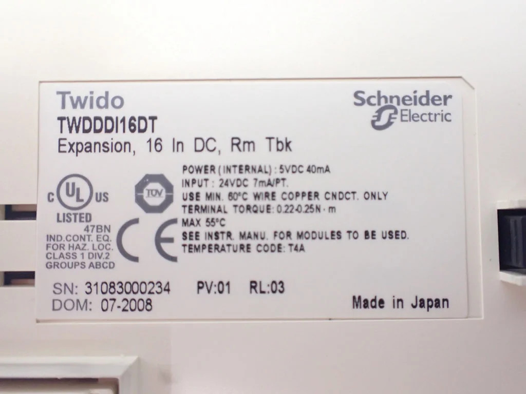 SCHNEIDER  TWDDDI16DT