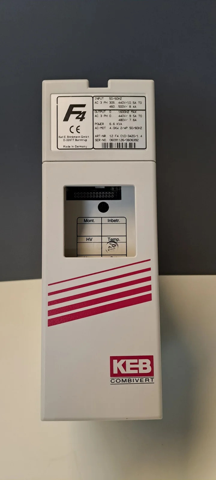 KEB 12.F4.C1D-3420/1.4