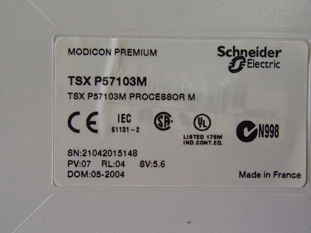 SCHNEIDER  TSXP57103M