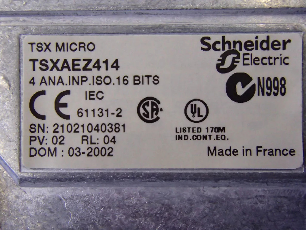 TÉLÉMÉCANIQUE  TSXAEZ414