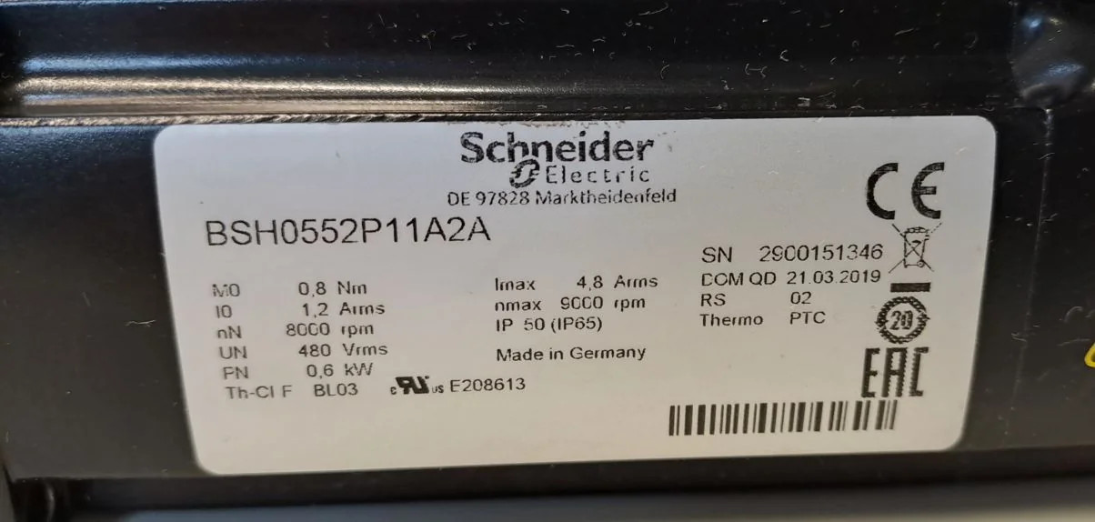 SCHNEIDER  BSH0552P11A2A