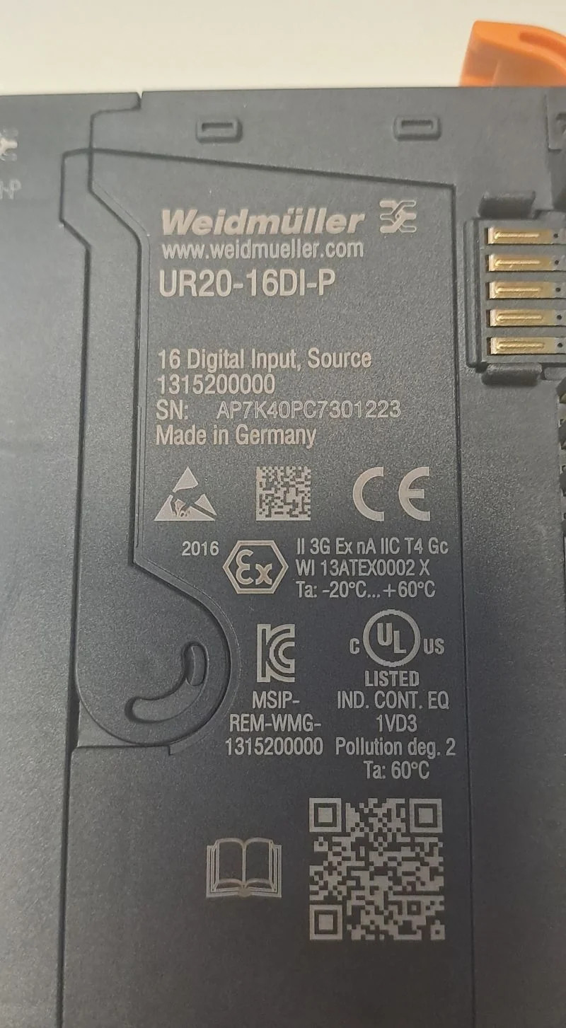 WEIDMULLER  UR20-16DI-P