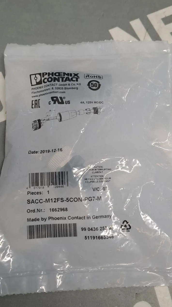 PHOENIX CONTACT  SACC-M12FS-5CON-PG7-M