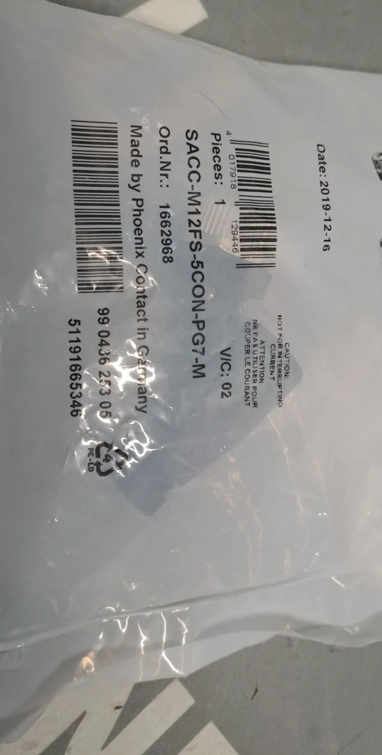 PHOENIX CONTACT  SACC-M12FS-5CON-PG7-M