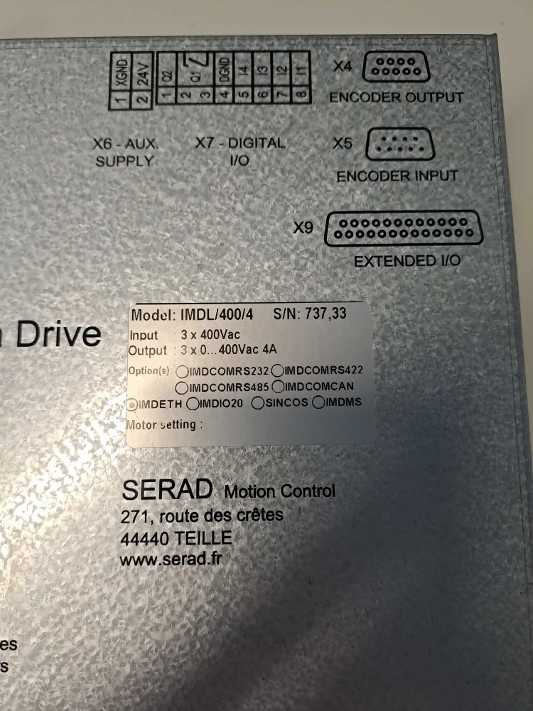 SERAD IMDL/400/4