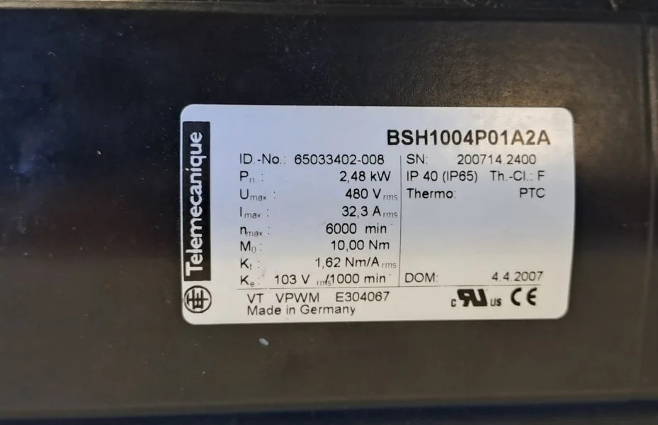 TÉLÉMÉCANIQUE  BSH1004P01A2A