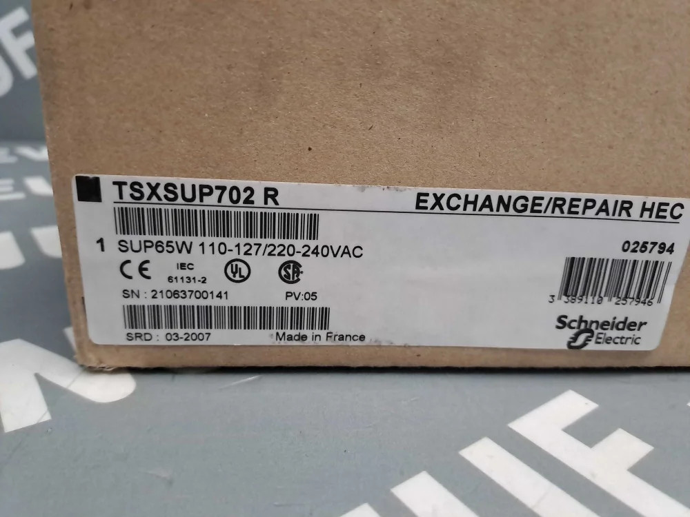 SCHNEIDER  TSXSUP702R