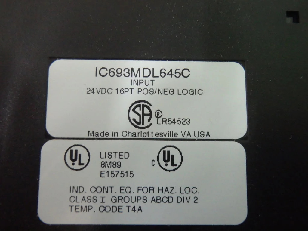 GE FANUC  IC693MDL645