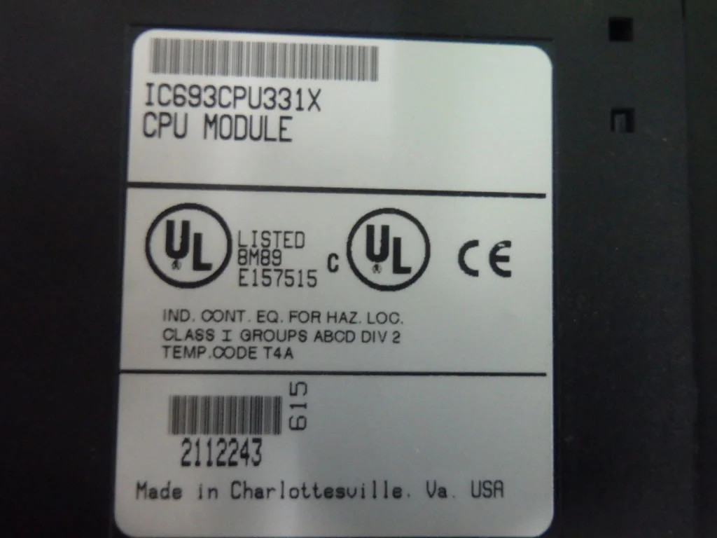 GE FANUC  IC693CPU331