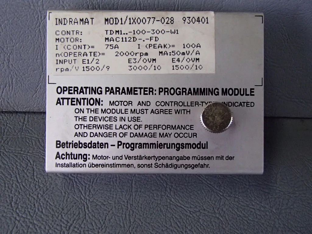 INDRAMAT  MOD1/1X0077-028