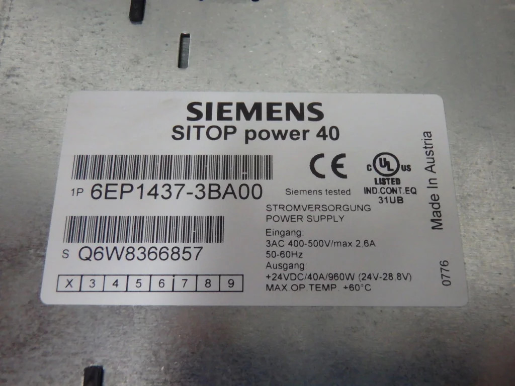 SIEMENS 6EP1437-3BA00