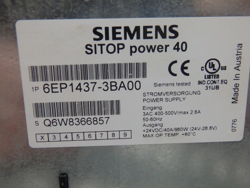 SIEMENS 6EP1437-3BA00
