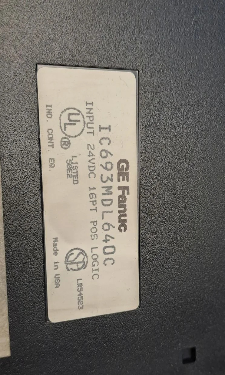GE FANUC  IC693MDL640