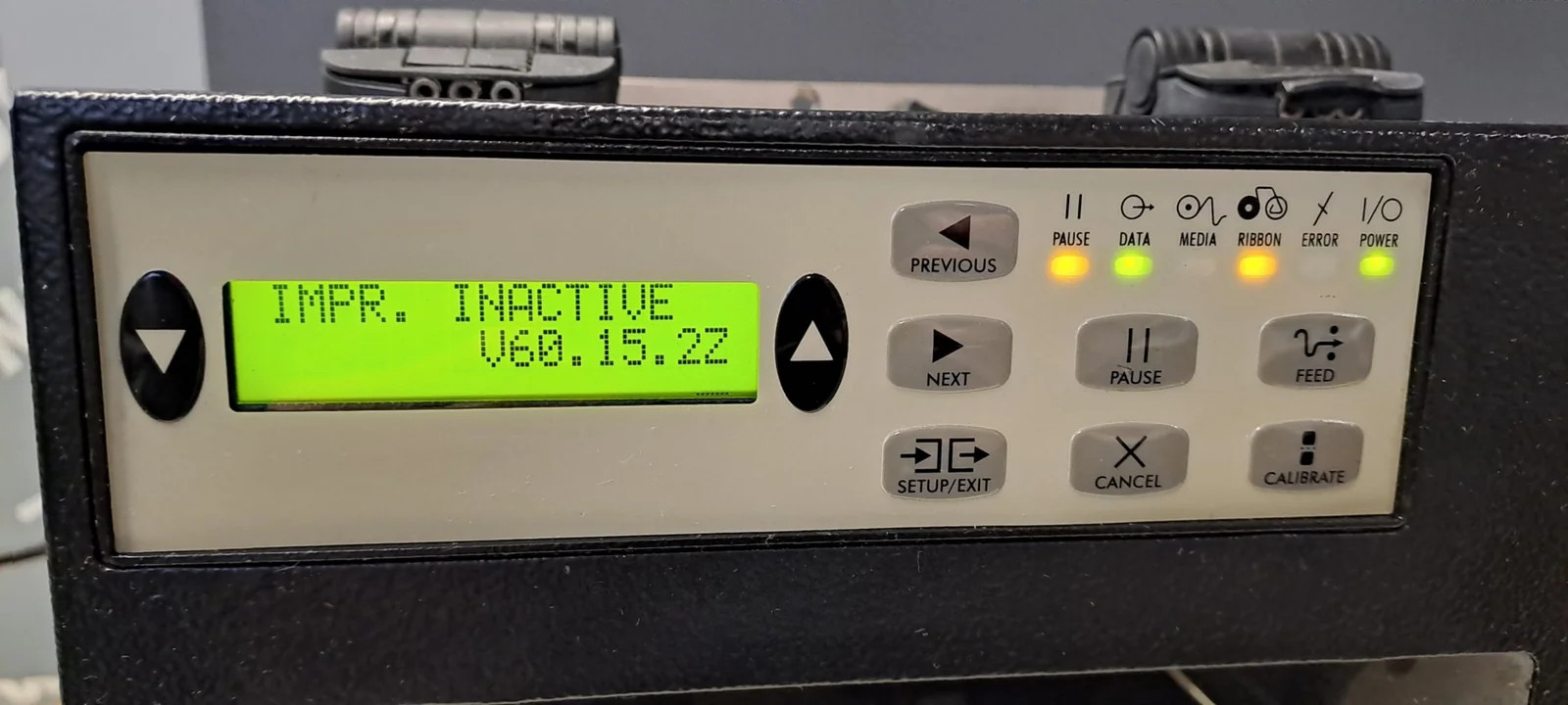 ZEBRA TECHNOLOGIES 110PAX4