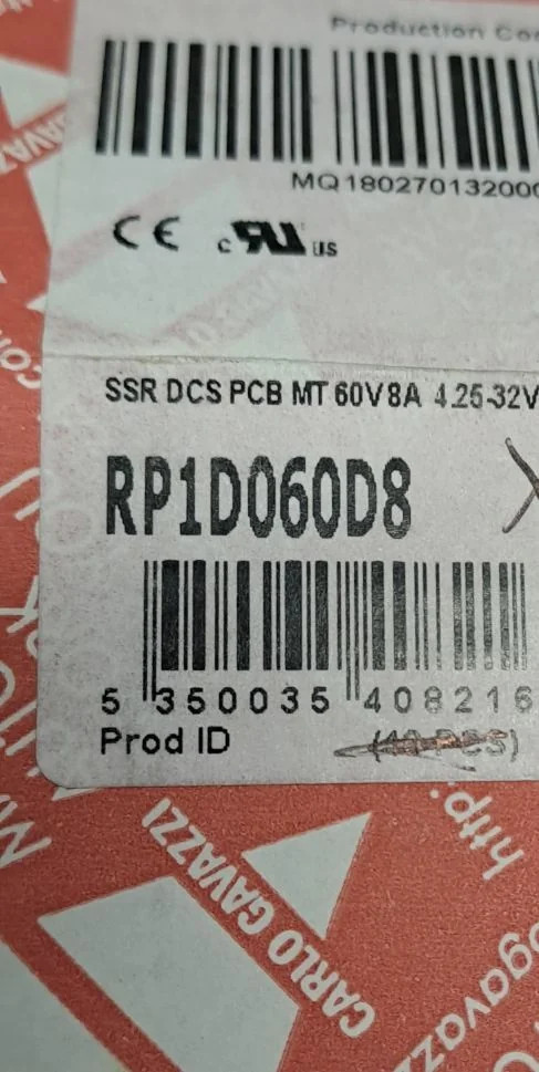 CARLO GAVAZZI RP1D060D8