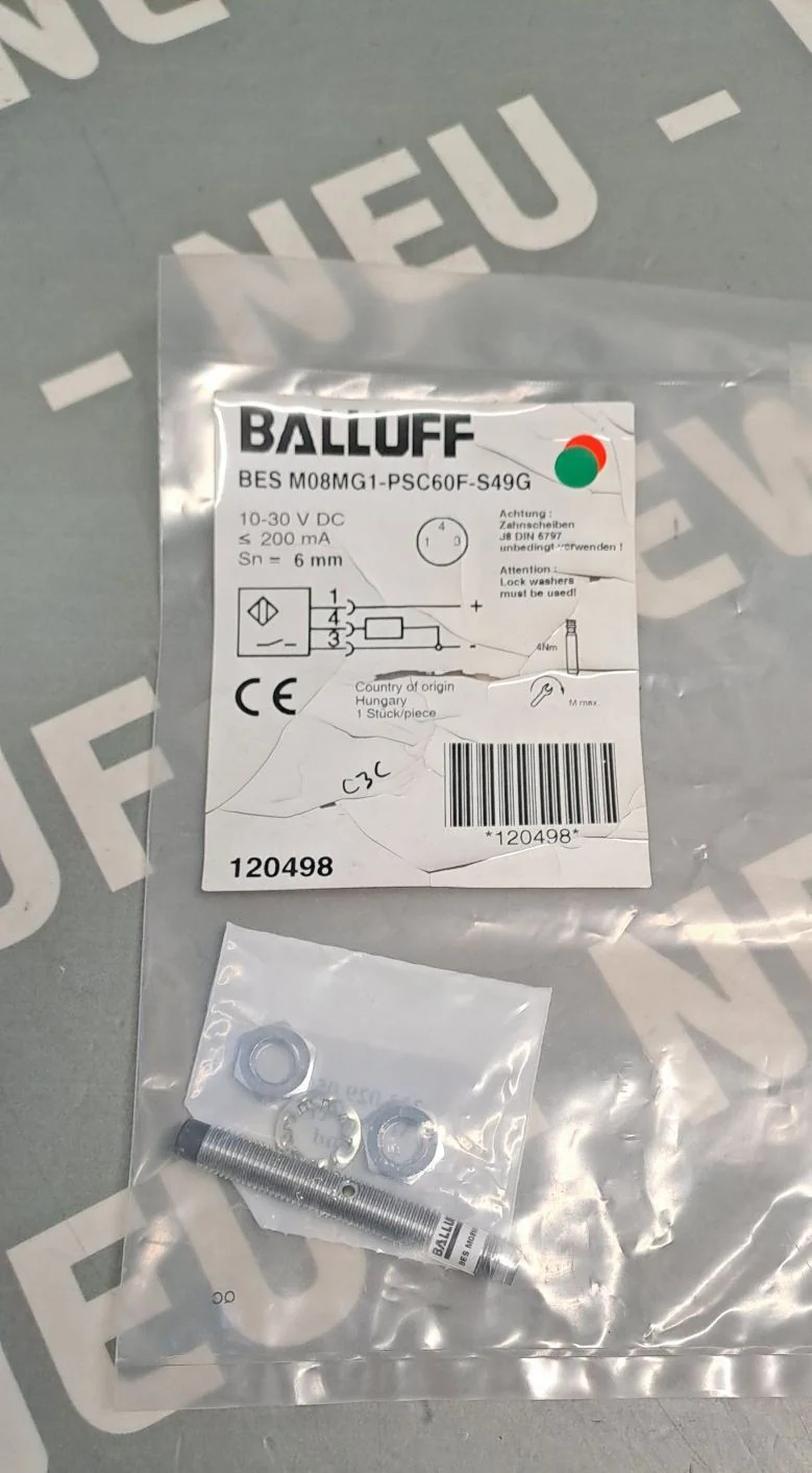 BALLUFF  BESM08MG1-PSC60F-S49G