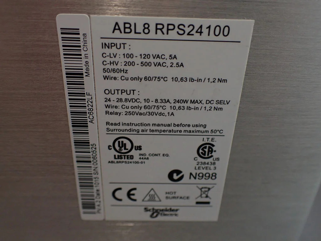 SCHNEIDER  ABL8RPS24100