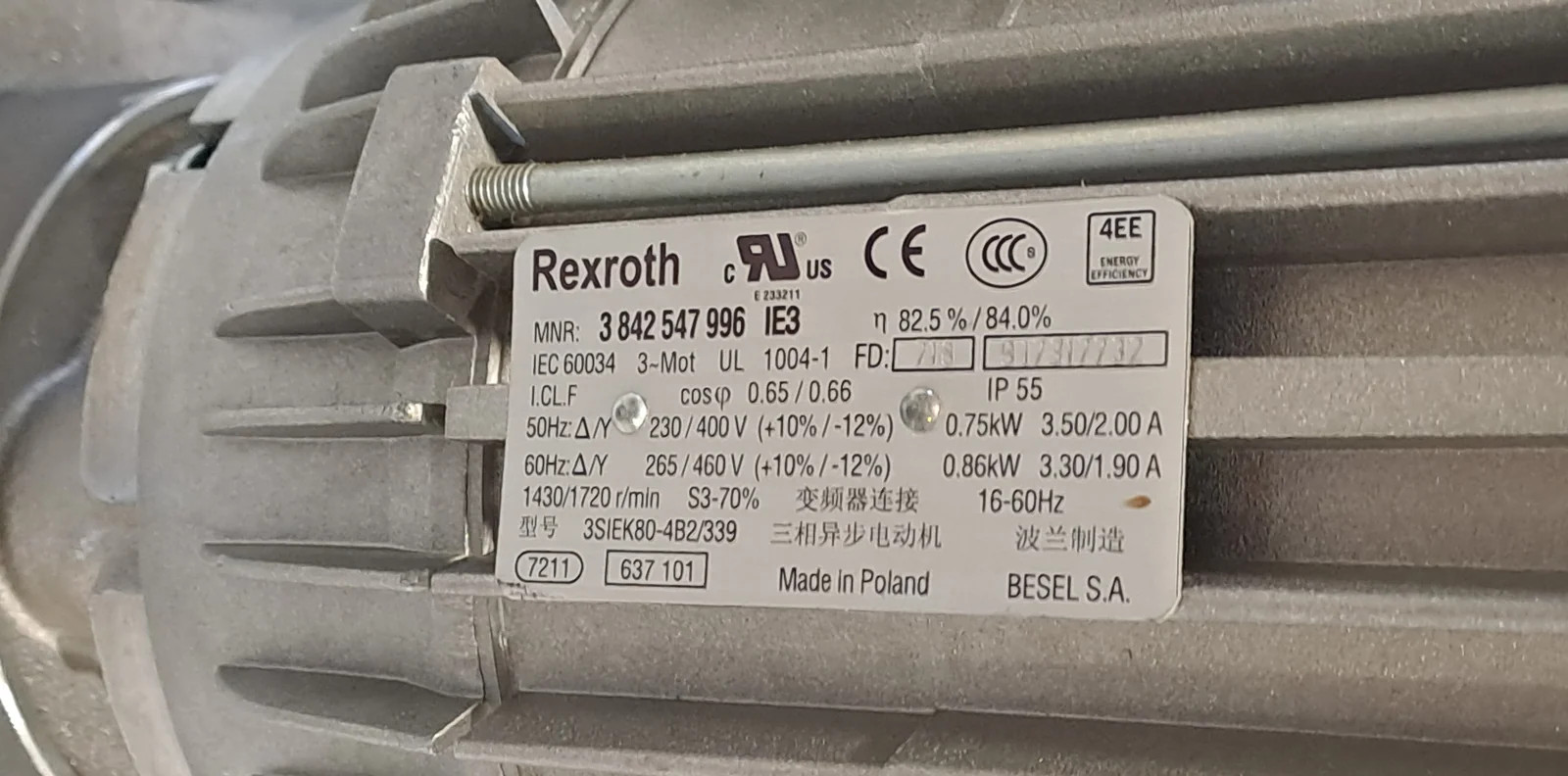 REXROTH  3842999721 + 3842519006 + 3842547996 