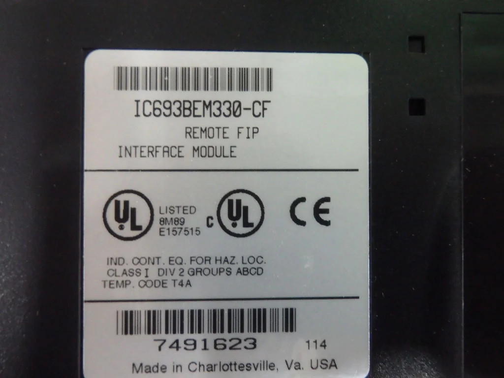 GE FANUC  IC693BEM330-CF